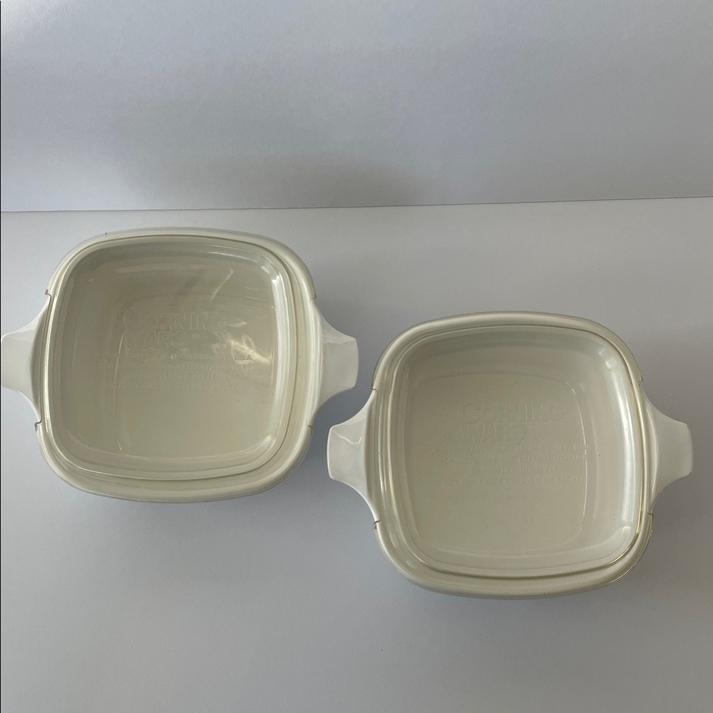 CorningWare 700ml Shadow Iris Square Casserole Dishes‎ with Lids - Picture 6 of 16